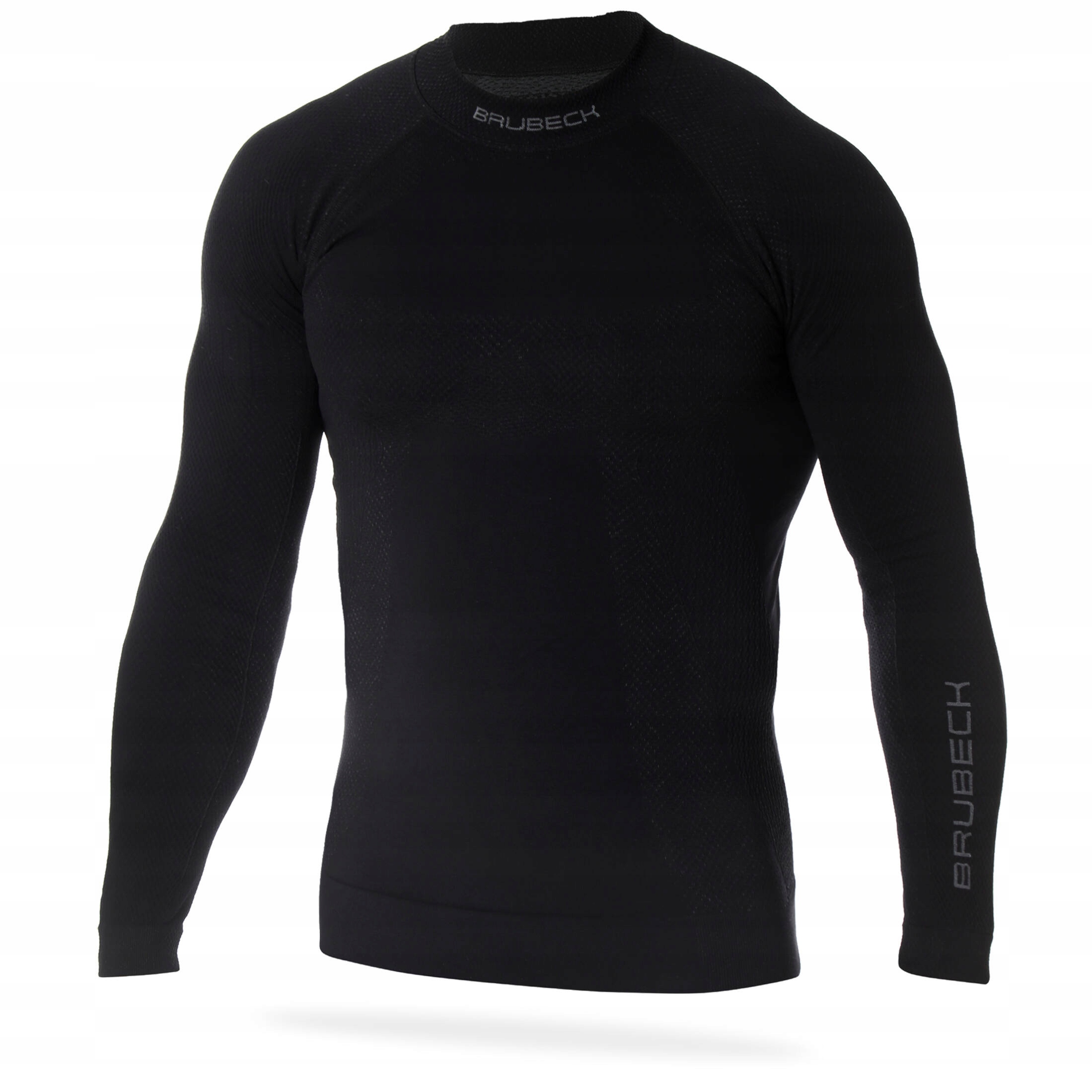 Oddychająca ciepła bluza narciarska zimowa koszulka Brubeck Thermo
