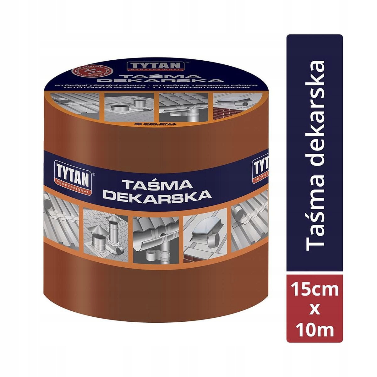 Taśma uszczelniająca dekarska Jasna cegła 15 cm/10 Typ akcesoriów taśma