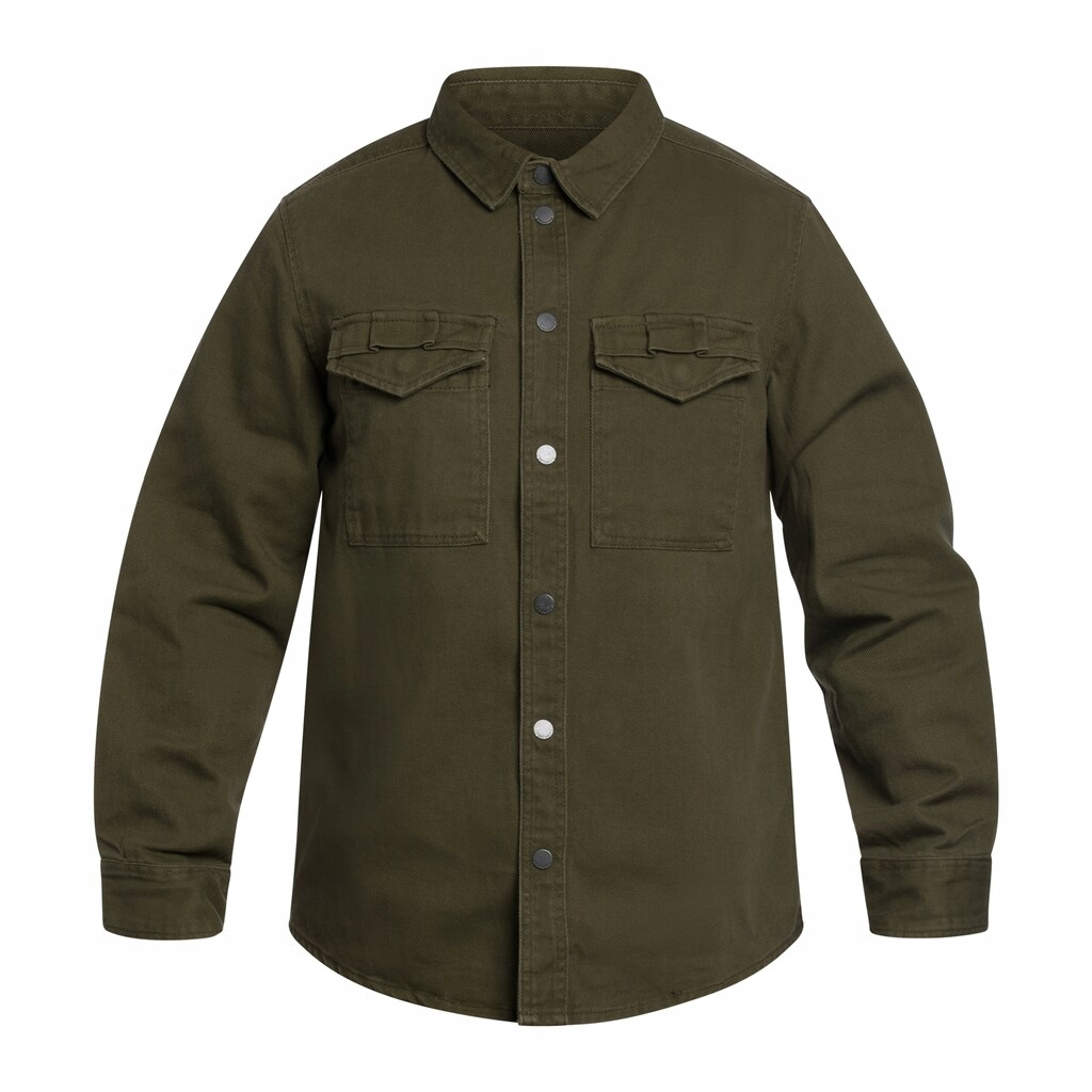 Bavlněná košile s dlouhým rukávem Brandit Heavy Twill Shirt Olive S