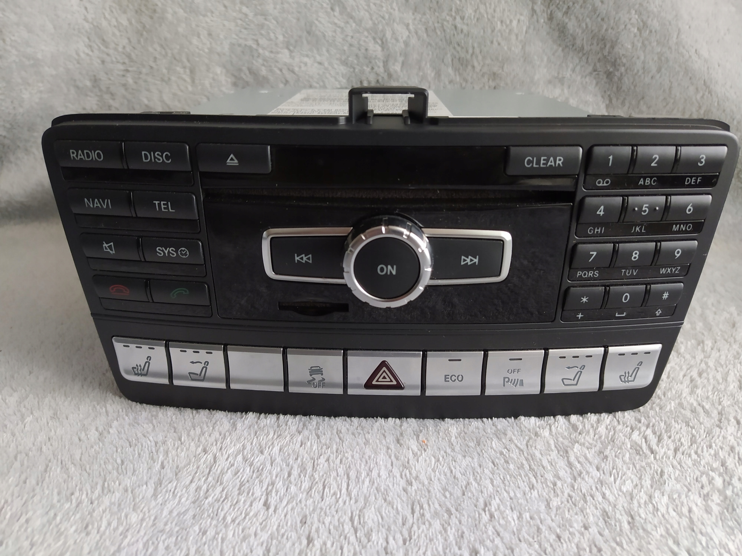 MERCEDES A1729004307 RADIO NAWIGACJA