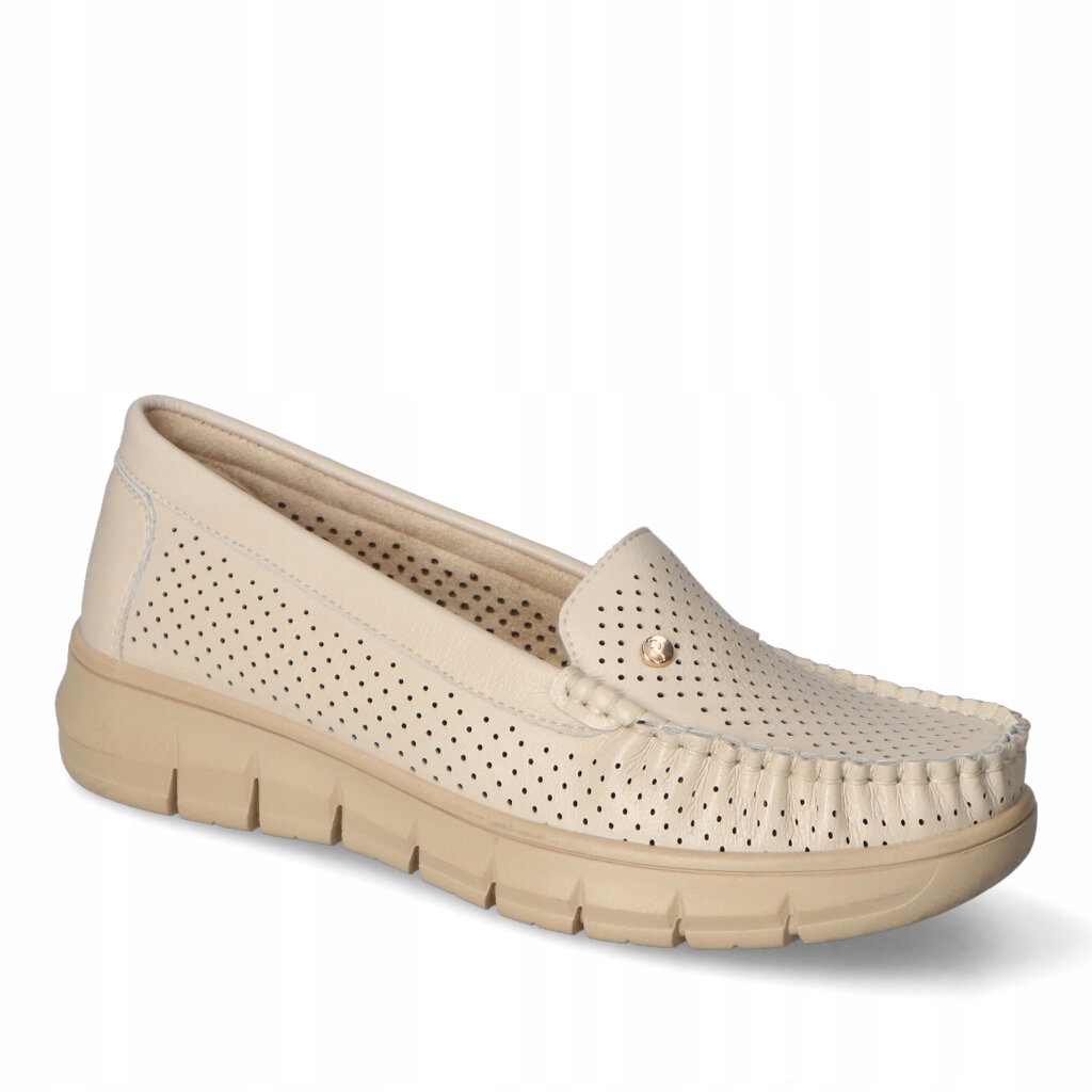 Mokasíny Potocki 26-19426BG Béžová 39