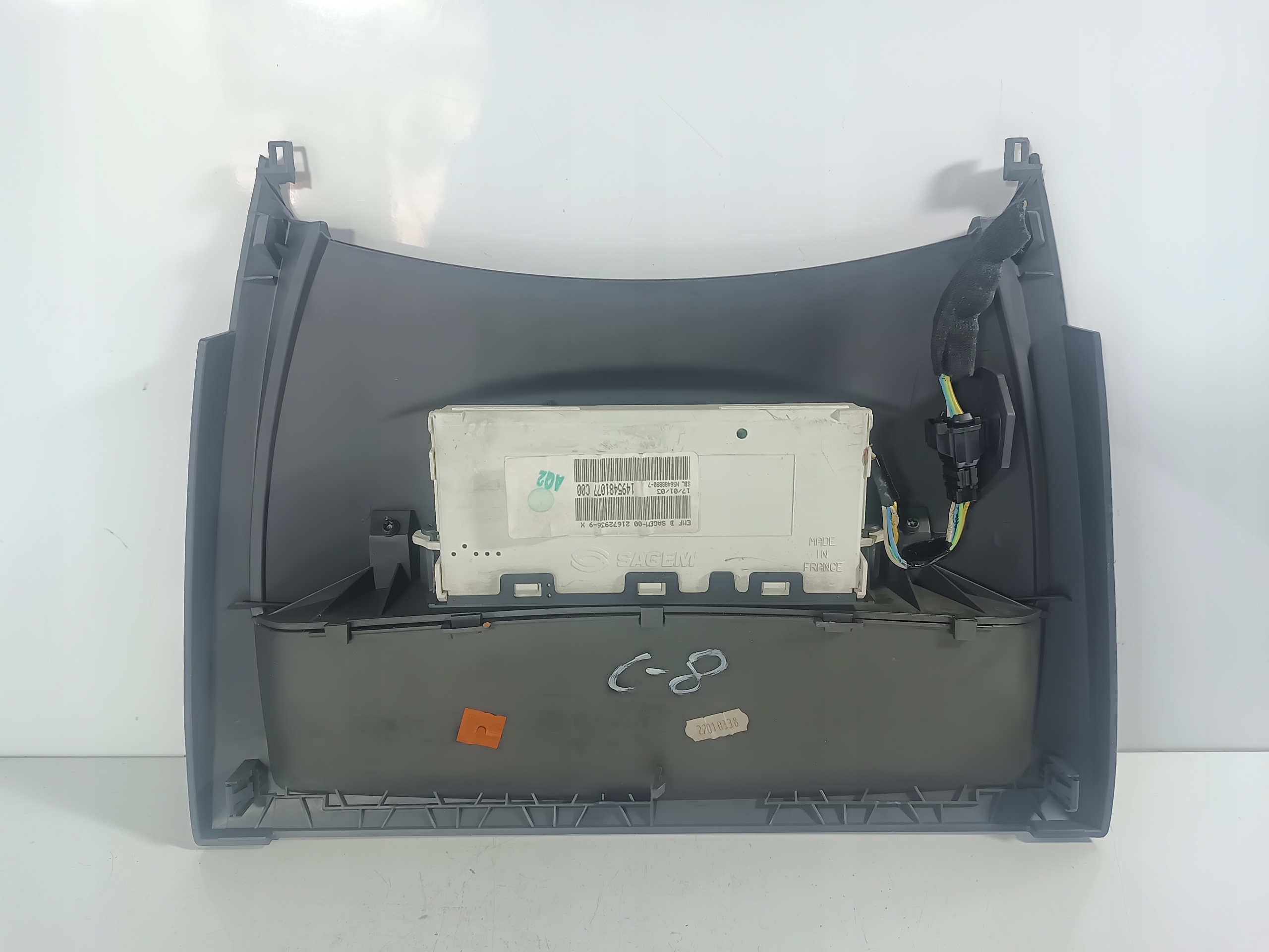 Citroen C8 02-08 EKRAN display RADIA OE 1495481077