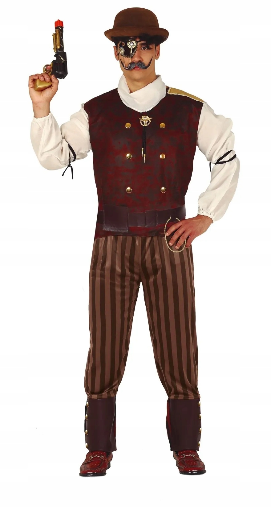 Kostým pro dospělé Steampunk Košile a kalhoty vel M