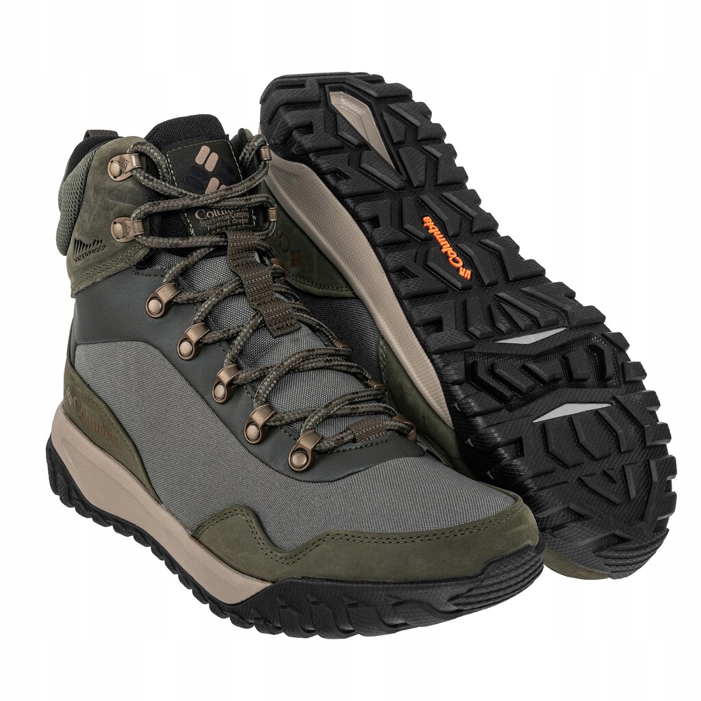 Turistické trekové boty Columbia Burnsider Omni Heat Infinity Olive 44