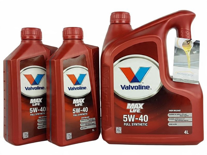 

Valvoline Maxlife Synthetic 5W40 Sn/cf A3/B4 6L