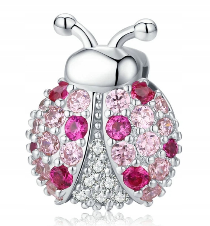 

Charms Biedronka Pave do Pandora Reflexions płaska