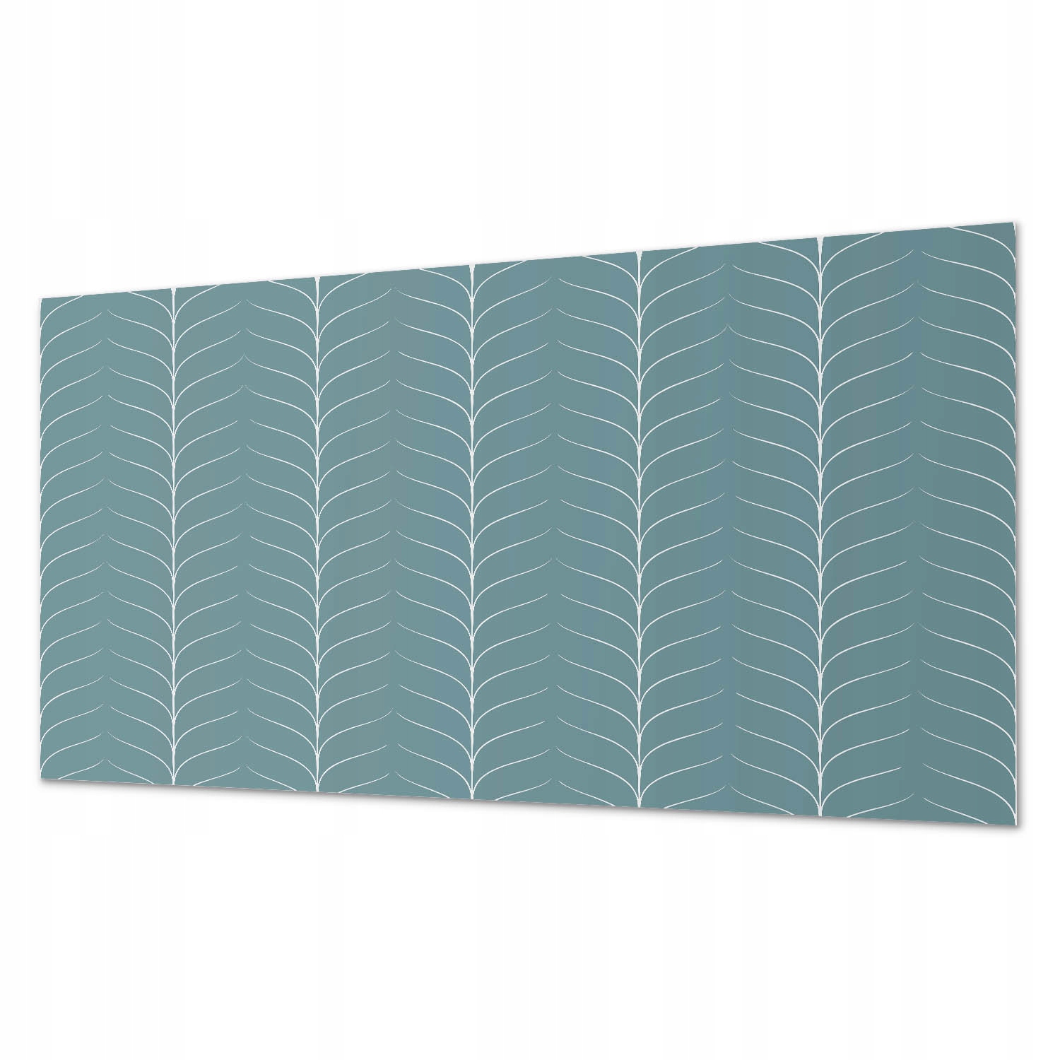 Vinylový panel S Potiskem Listový motiv v uspořádané podobě 120 x 60 cm
