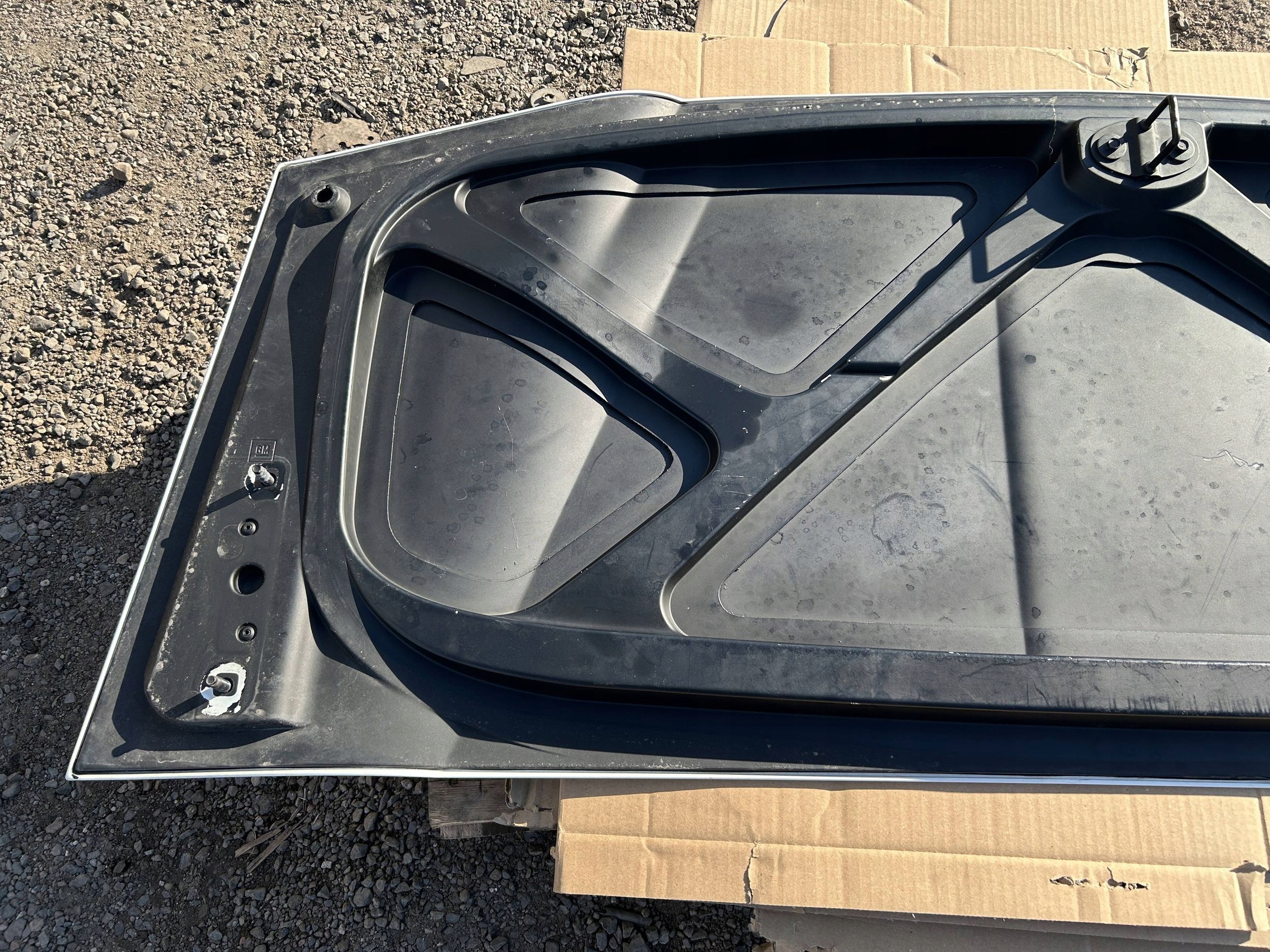trunk door boot Chevrolet Corvette C7 2014r