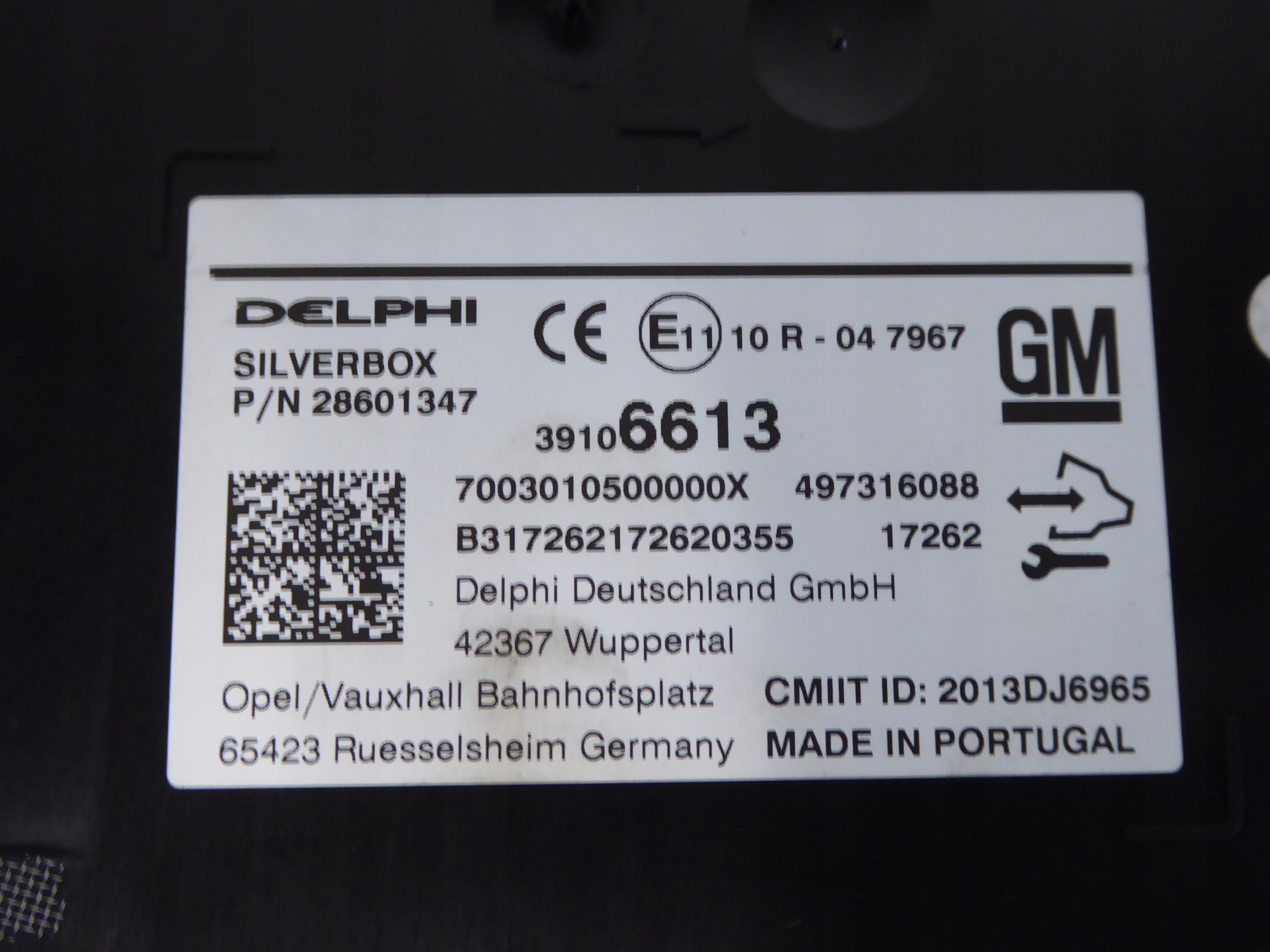 modul SILVERBOX OPEL INSIGNIA B