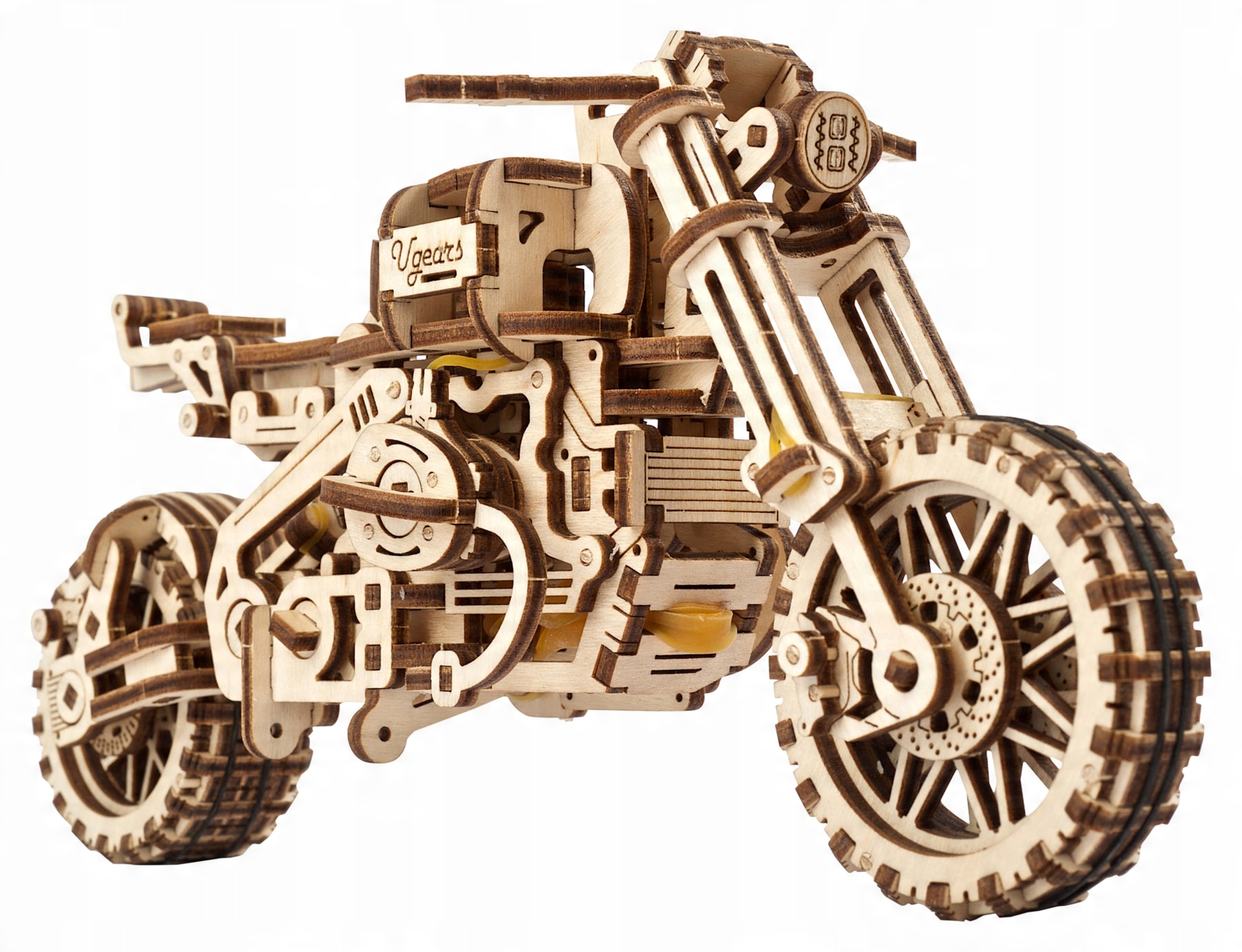 

Model motocykla drewniany ruchomy do składania