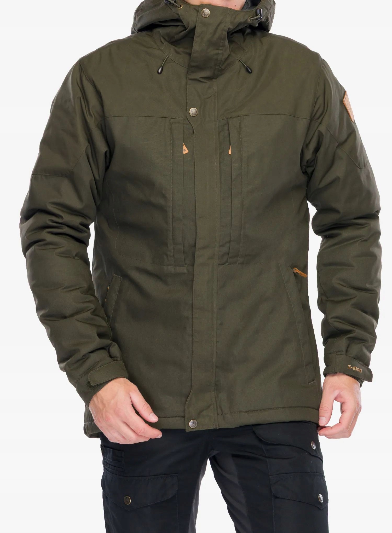 Zimní bunda Fjallraven Skogso Padded Jacket deep forest M