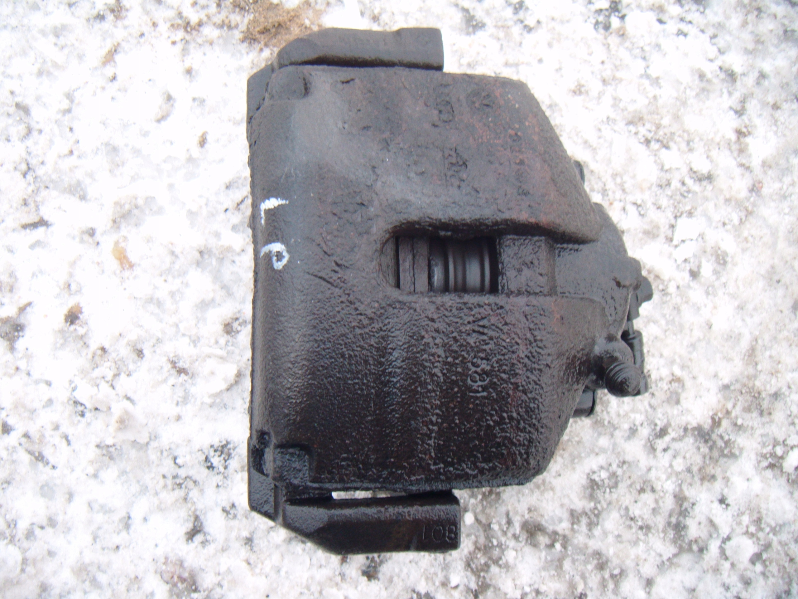 VW TOURAN I 2.0 TDI LIFT 2006-2010 ZACISK HAMULCOWY LEWY PRZÓD