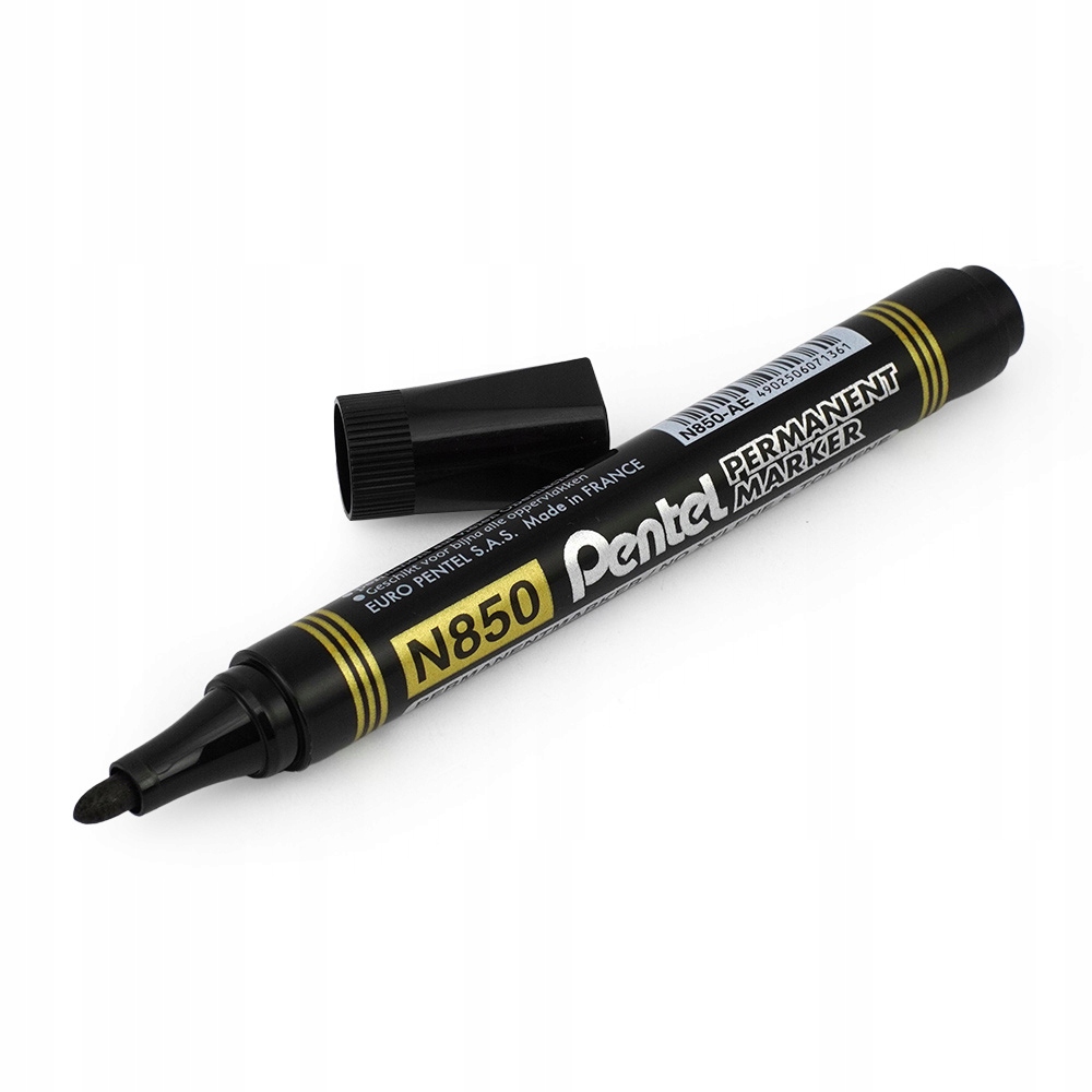

Marker Permanentny Pentel N850 Okrągły Czarny