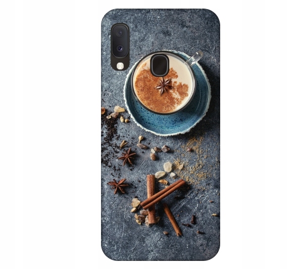 

Etui pokrowiec do Samsung Galaxy A20e Kawa z wanil