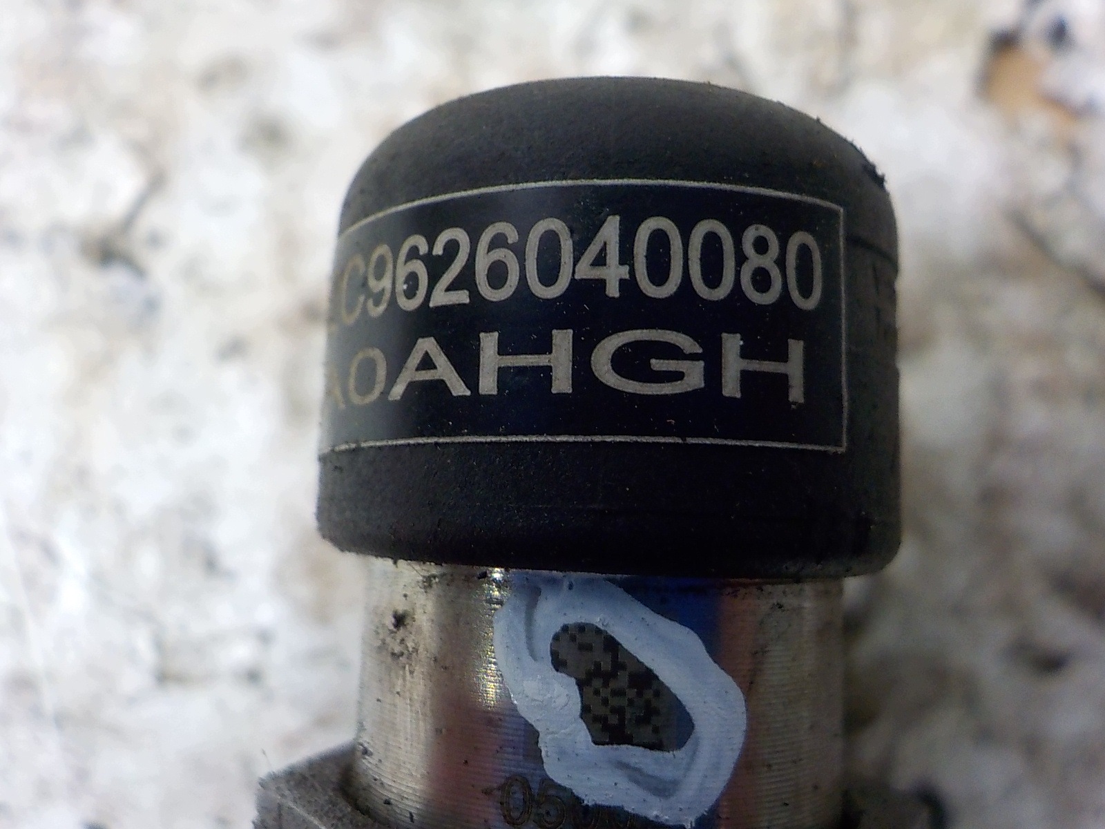 VOLKSWAGEN PASSAT B7 injector A2C9626040080 1.6 TDI VITESCO TECHNOLOGIES