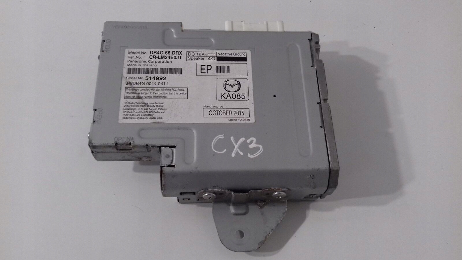 MAZDA CX3 CX-3 ТЮНЕР УСИЛИТЕЛЬ РАДИО DB4G66DRX
