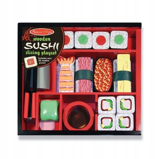

Melissa & Doug Drewniany Zestaw Sushi