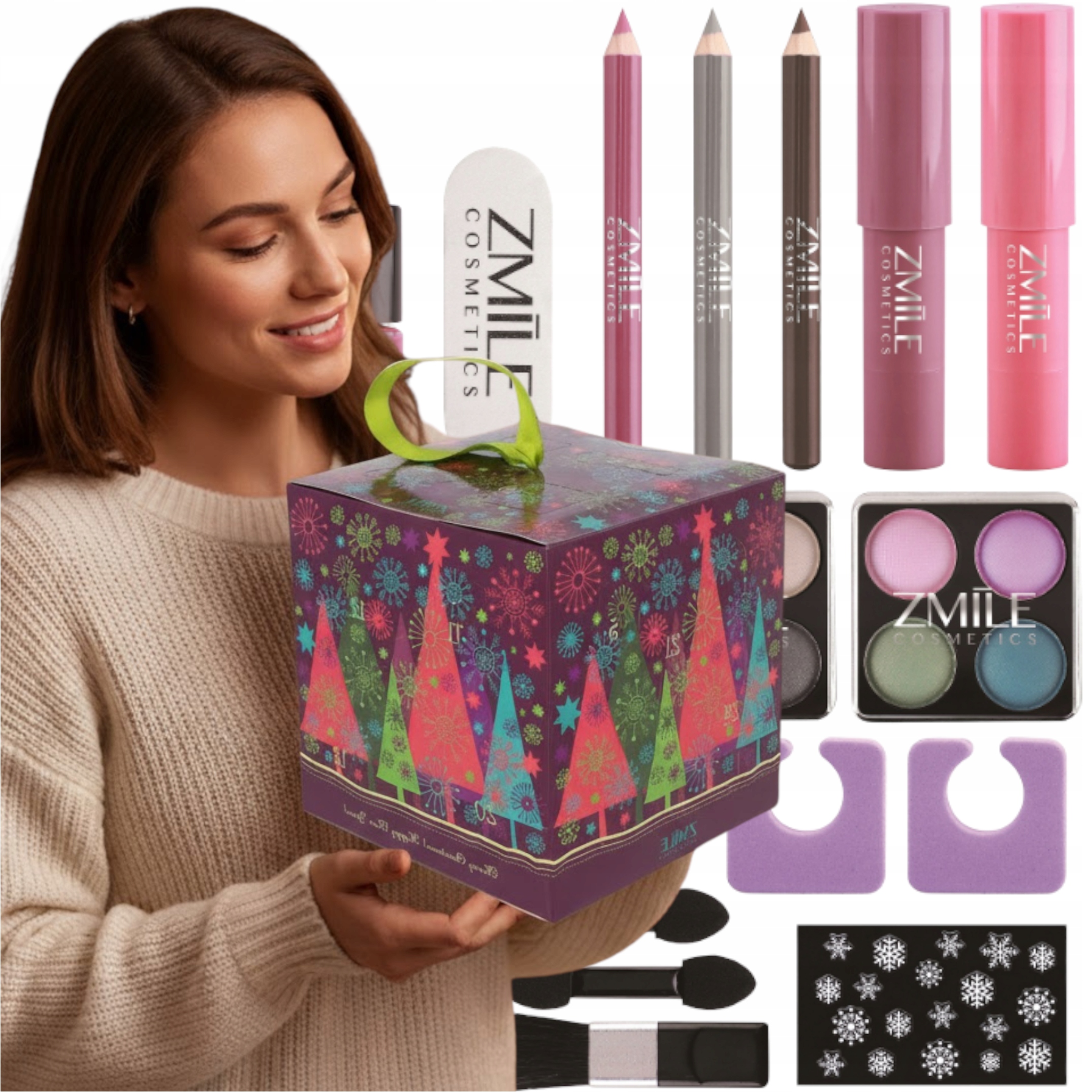 Adventský Kalendář Pro Dívku S Kosmetikou 24 Dnů Dárků