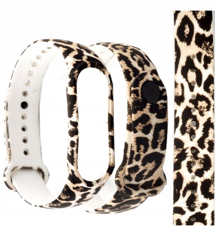 

Opaska Smart Band MI Band M4 M5 M6 Pomarańczowo Bi