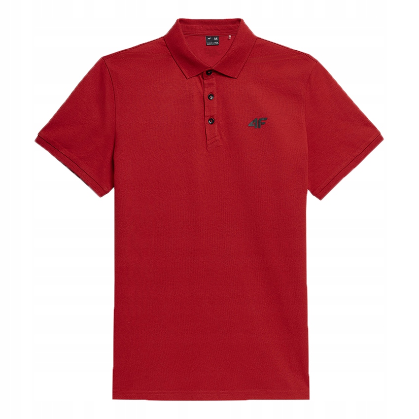 4F KOSZULKA MĘSKA POLO BAWEŁNIANA T-SHIRT Model 4FSS23TPTSM038