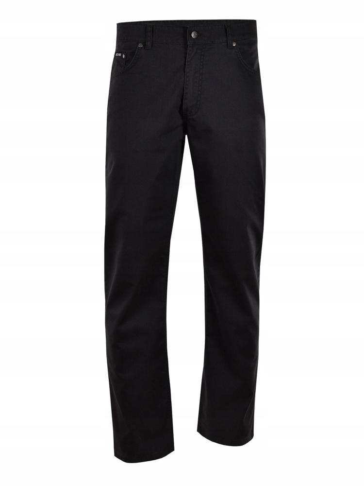 

W33 Spodnie Męskie Gładkie Grafitowe