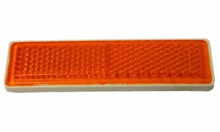 

Odblask samoprzylepny pomarańczowy 70x20x4 Horpol