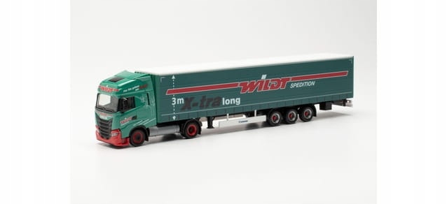 Herpa 314947 Iveco S-Way Lng Záclona 15m Wildt 1:87