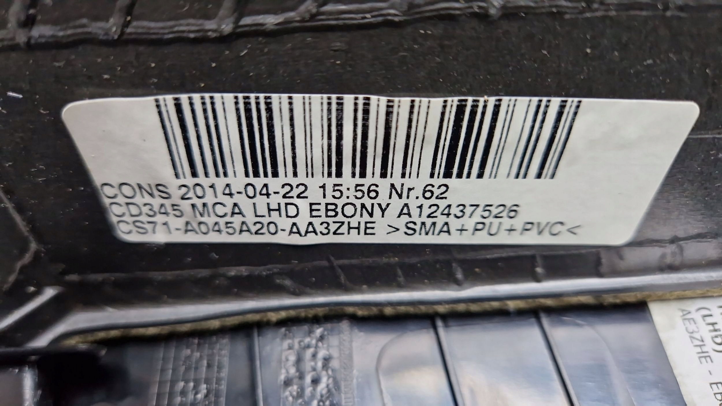 Ford Mondeo MK IV armrest tunel central CS71A045A20
