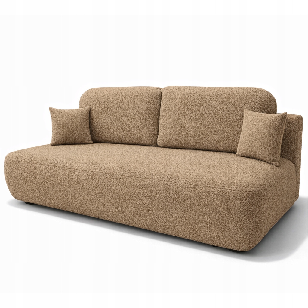 Malá Rozkládací Pohovka Do Obývacího Pokoje Emma S Funkcí Spaní Cappuccino