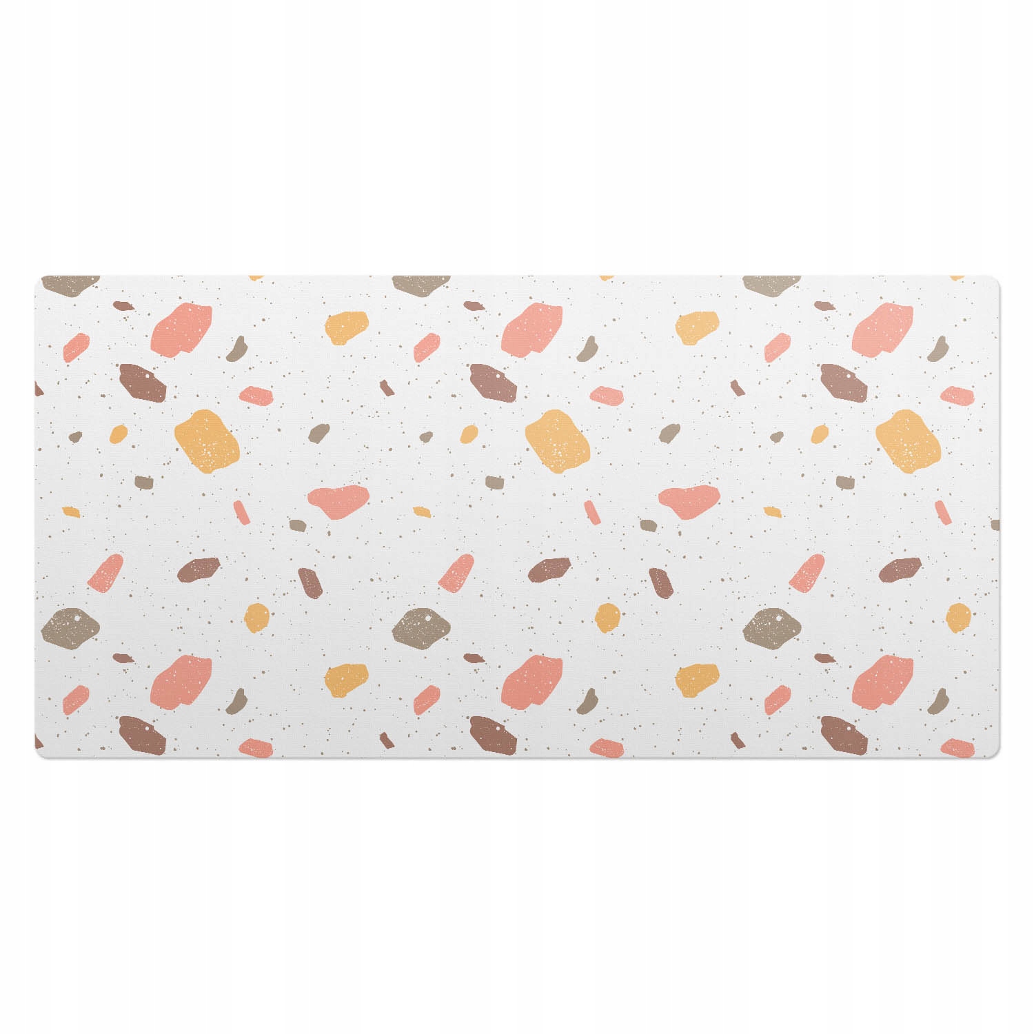 Podložka na psací stůl s krásným potiskem Jemné terrazzo v pastelových odstínech 100 x 50 cm