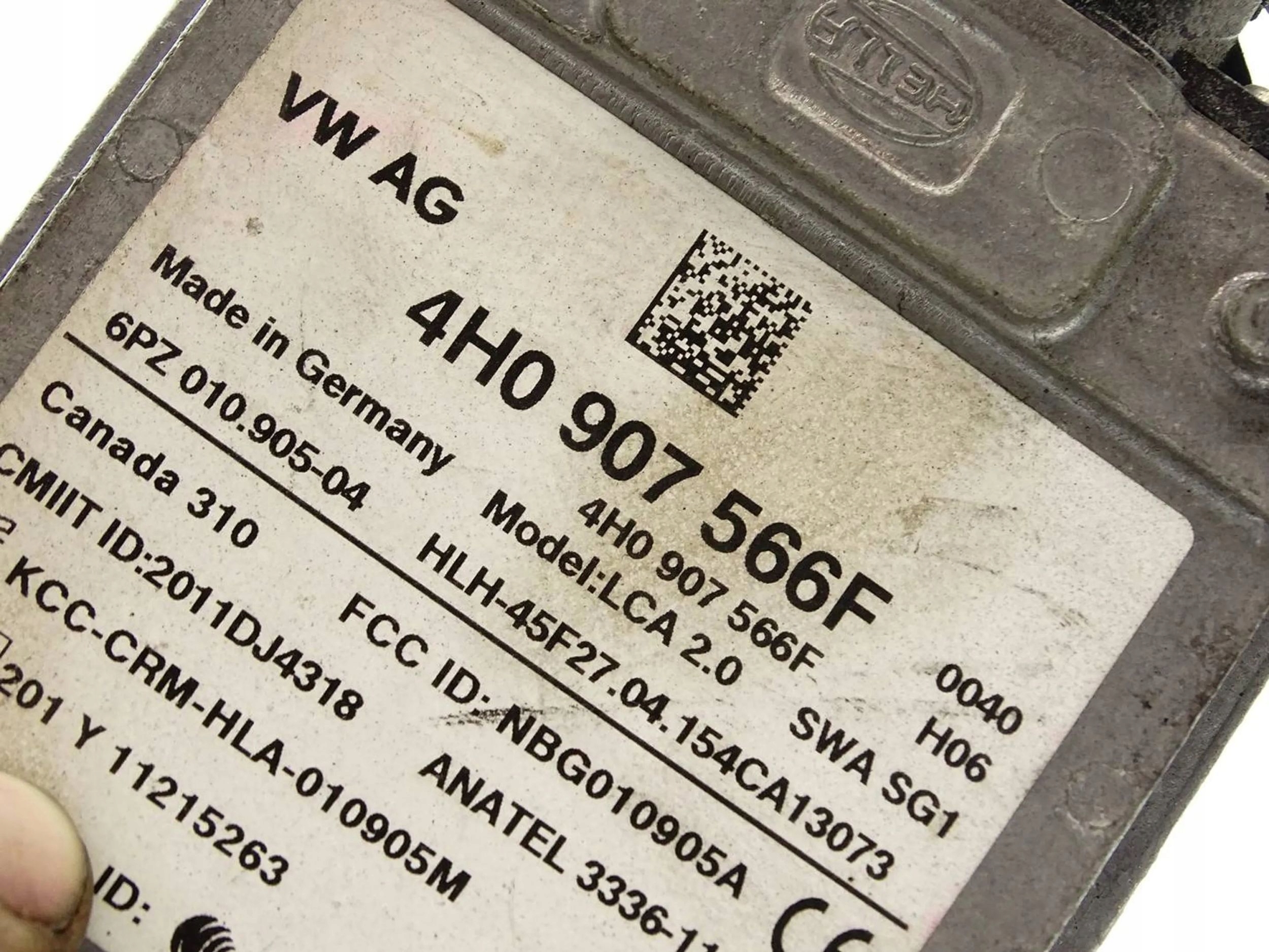 Датчик полосы движения Audi OE 4H0907566F