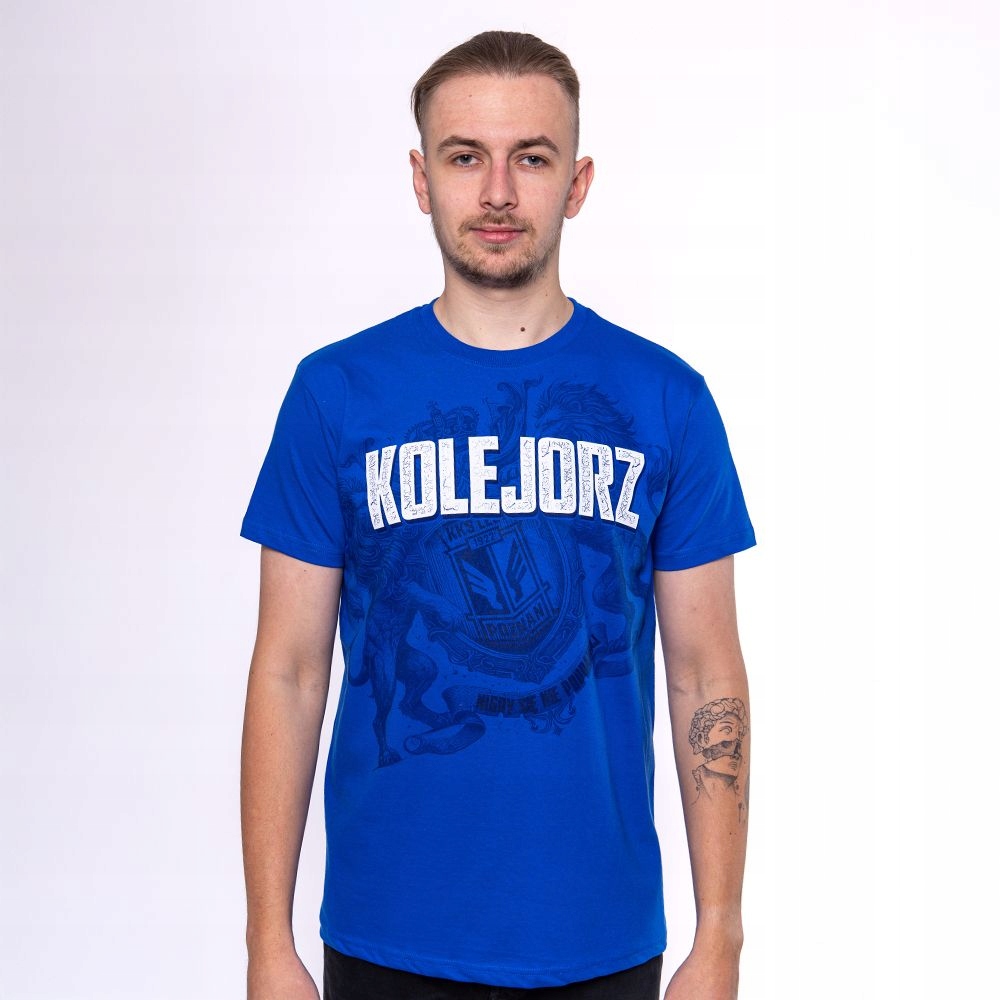 Koszulka Lech Poznań Lwy Niebieska r. M