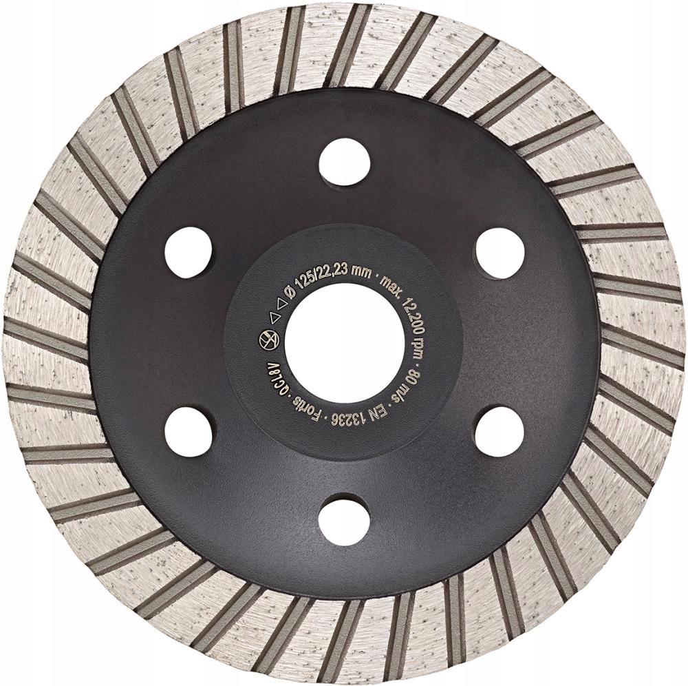 Diamantový kotouč betonu 125 mm Fortis