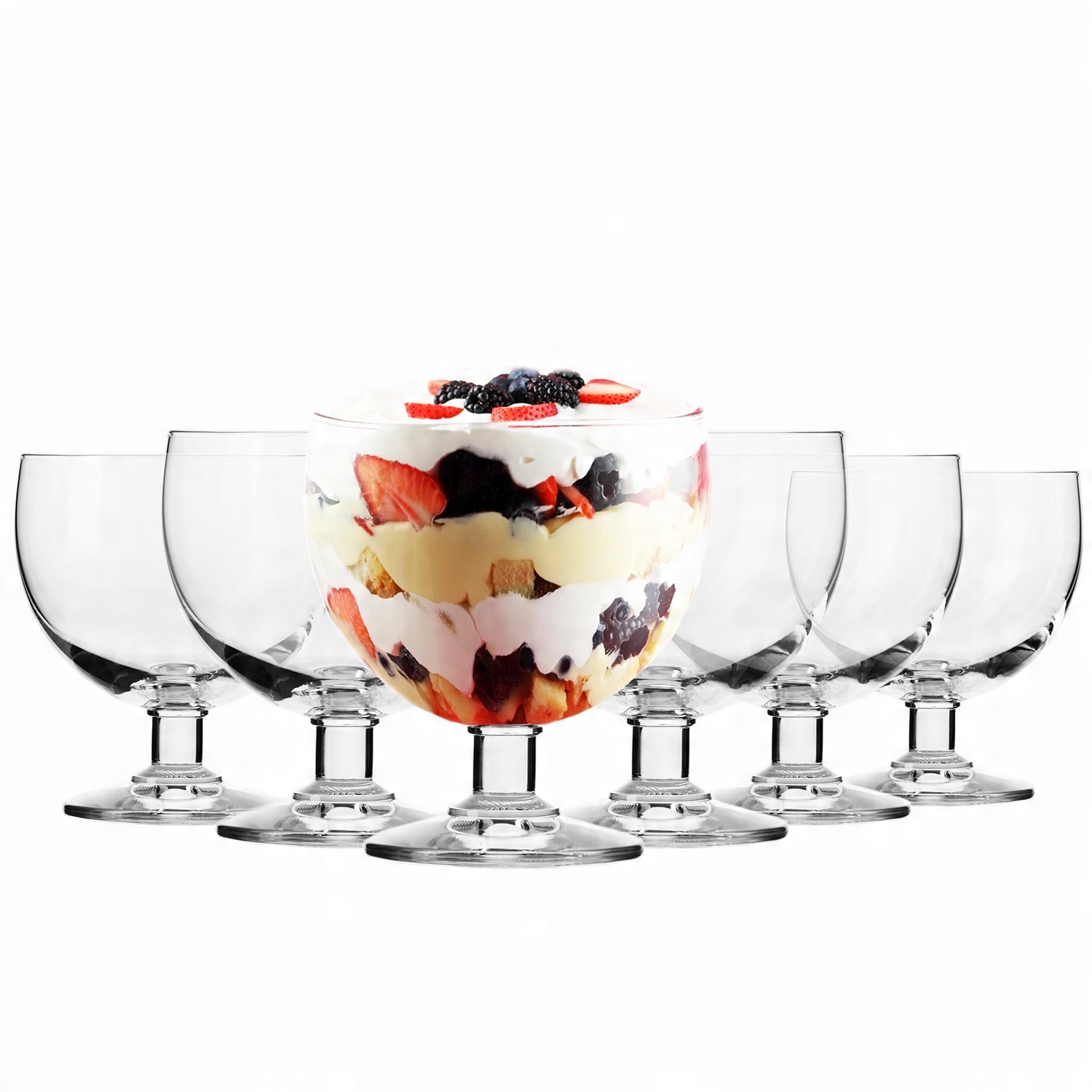

Pucharki czarki na lody desery Tasting Krosno 6szt