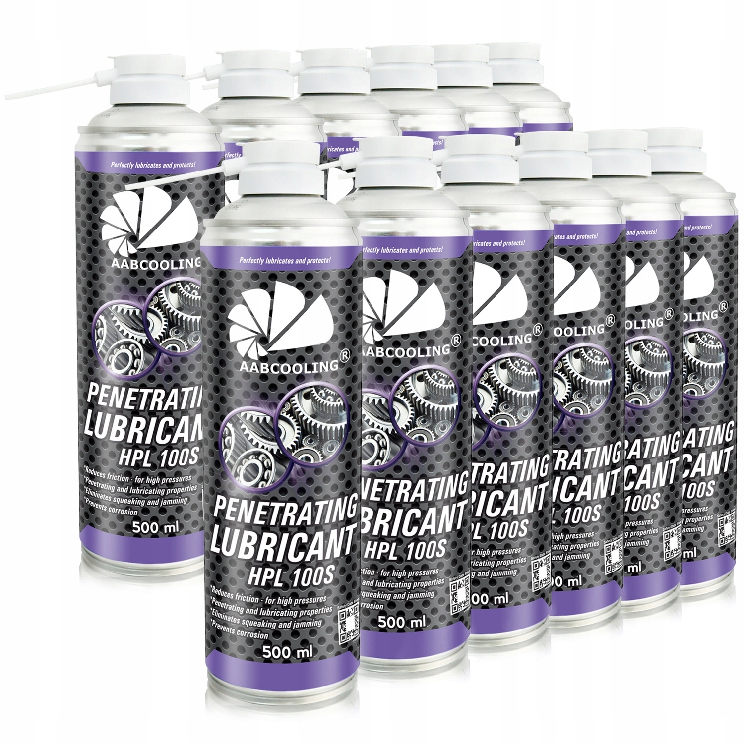 Mazivo 12X500ML, Chrání Před Korozí, Neodtéká, Odstraňuje Vrzání, Pískání