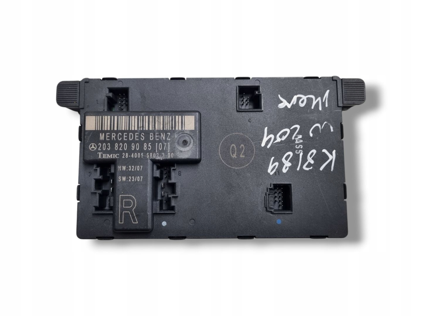 module door front right side Mercedes-Benz CLC CL203 2010 2038209085
