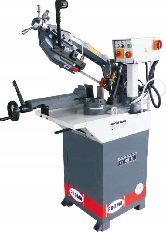 pásová pila na řezání kovů Proma PPS-170H, řezačka