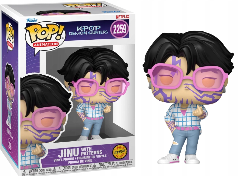 Funko Pop! Kpop Demon Hunters Animation 2259 Jinu Chase
