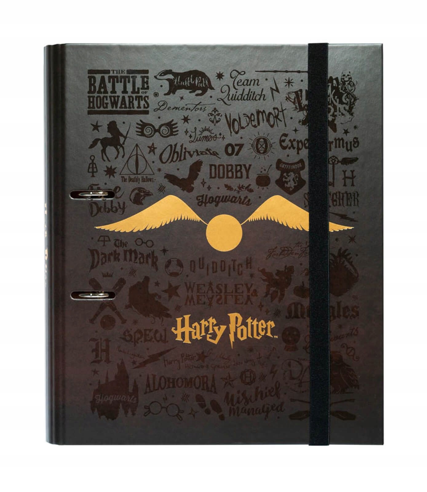

Harry Potter quidditch znicz segregator z gumką