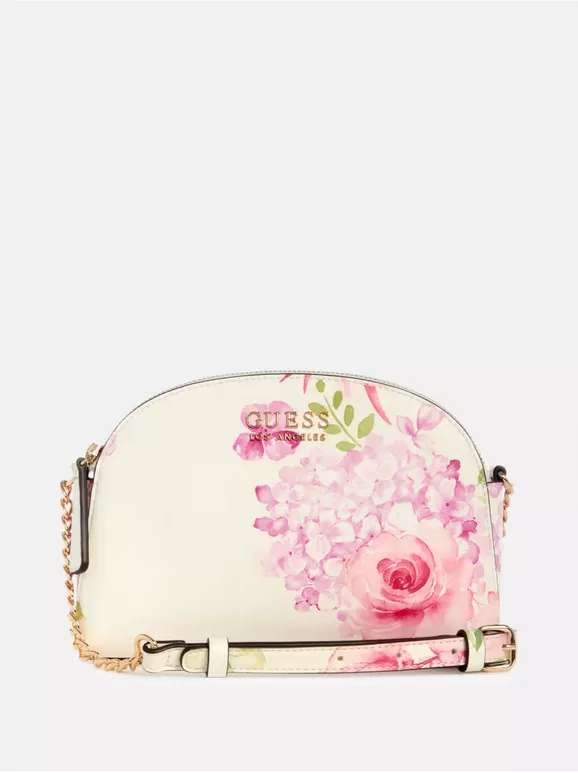 Guess dámská kabelka, crossbody Jennice květovaná