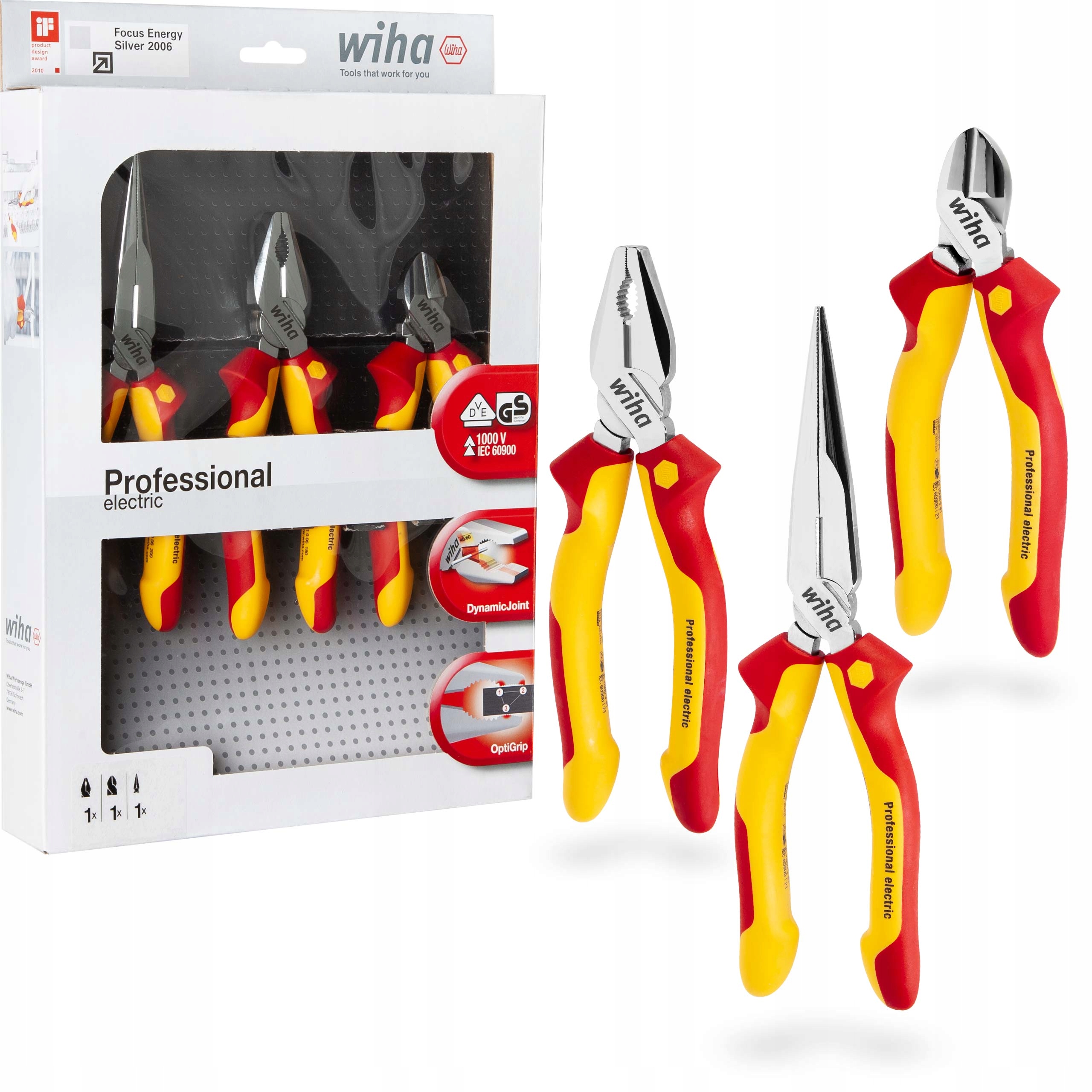 

Wiha Zestaw Szczypiec Electric Professional Vde