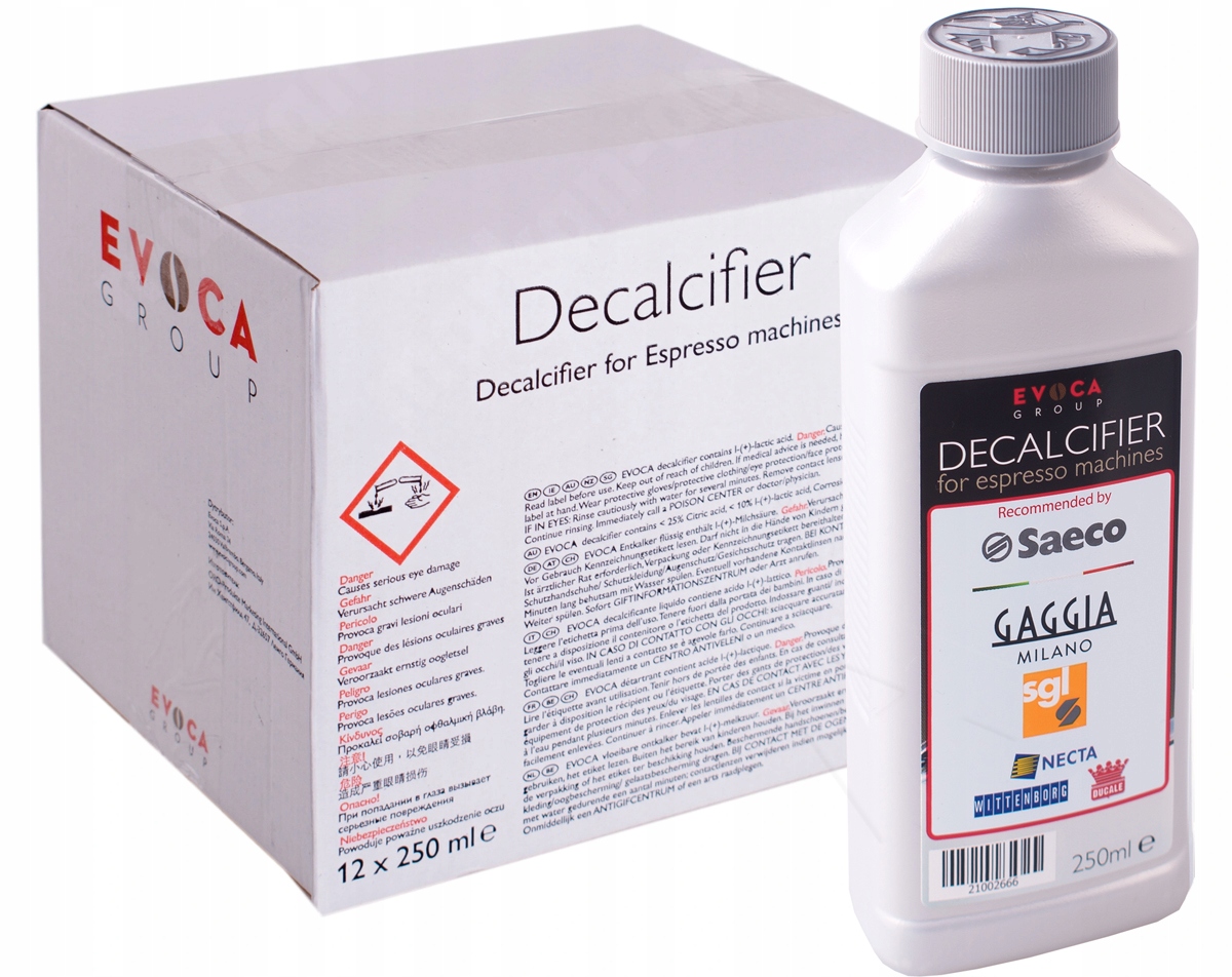 

Saeco Evoca Odkamieniacz do Ekspresu 250ml x 12szt