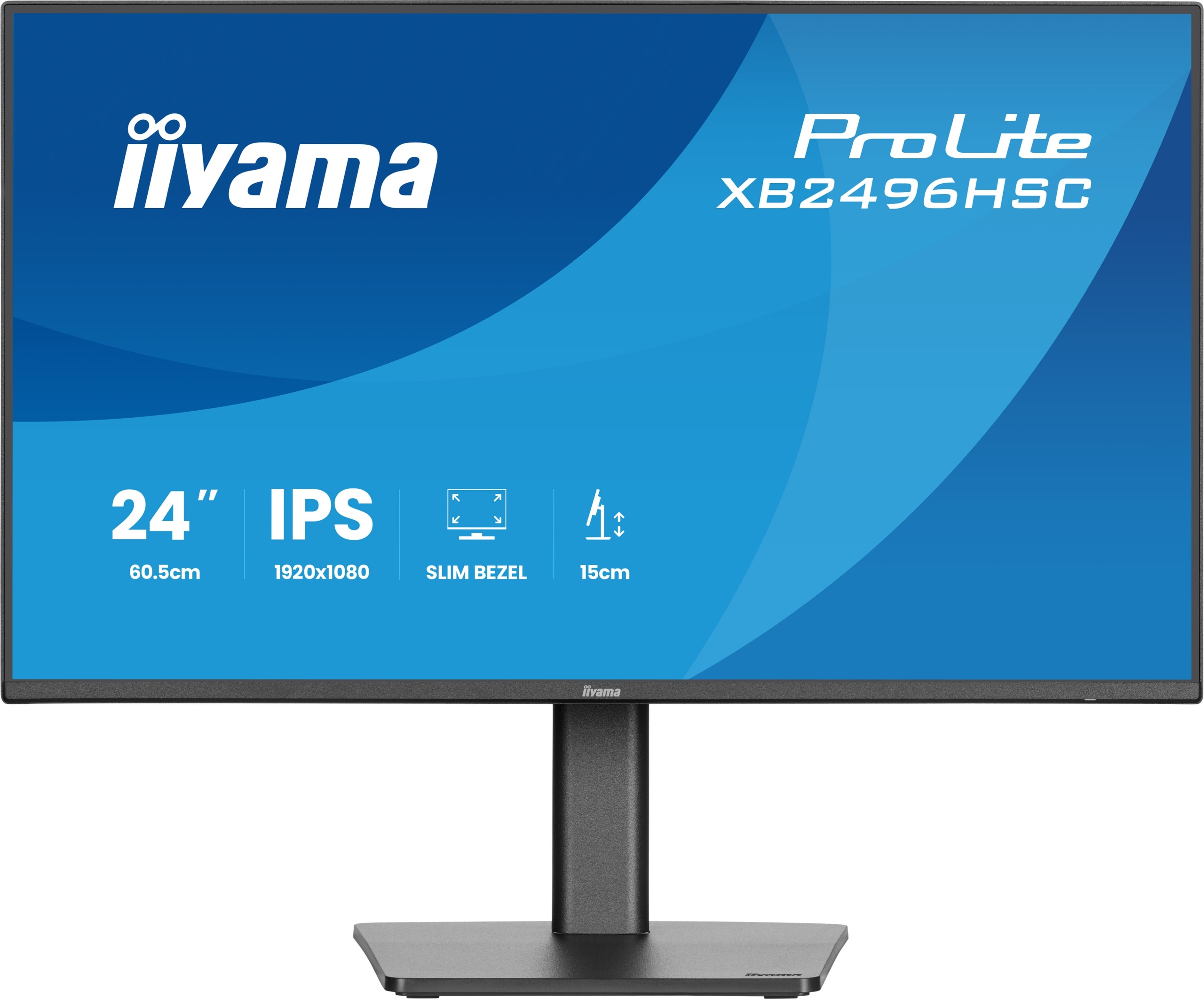 24" monitor iiyama ProLite XB2496HSC-B1 Fhd Ips Led 144Hz Hdmi Dp
