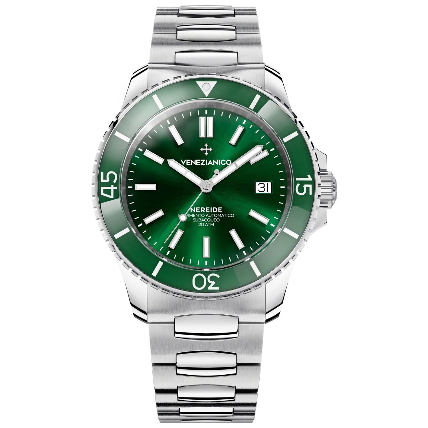 Pánské Hodinky Venezianico 3321501C stříbrný náramek