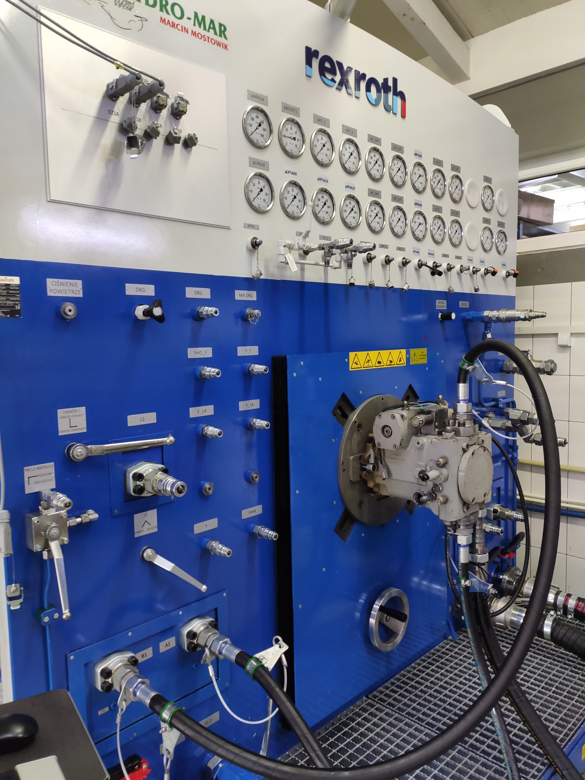 Pompa hydrauliczna A4VG140 REXROTH po remoncie Producent części Rexroth