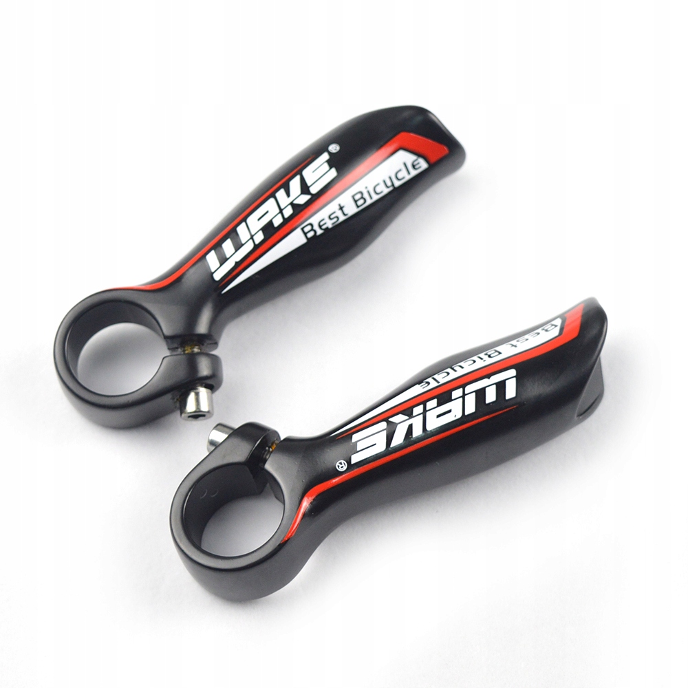 CHWYTY ROWEROWE MTB Końcówki kierownicy czerwony