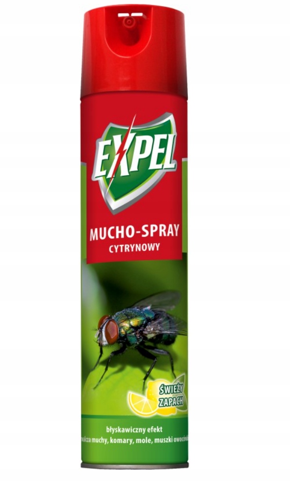 

Expel Muchospray na muchy komary Cytrynowy 400 ml