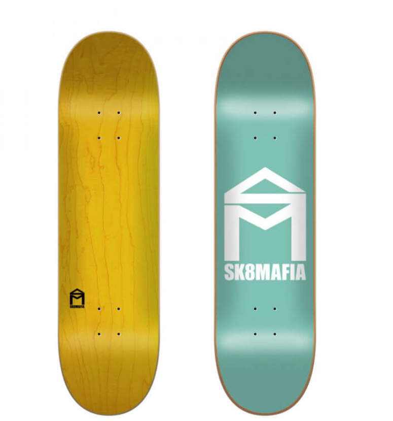 Blat Pro Skateboard SK8MAFIA House Logo Fluor 8.0"