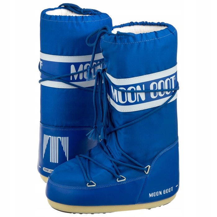 

Śniegowce Damskie Moon Boot Nylon Niebieskie Zima