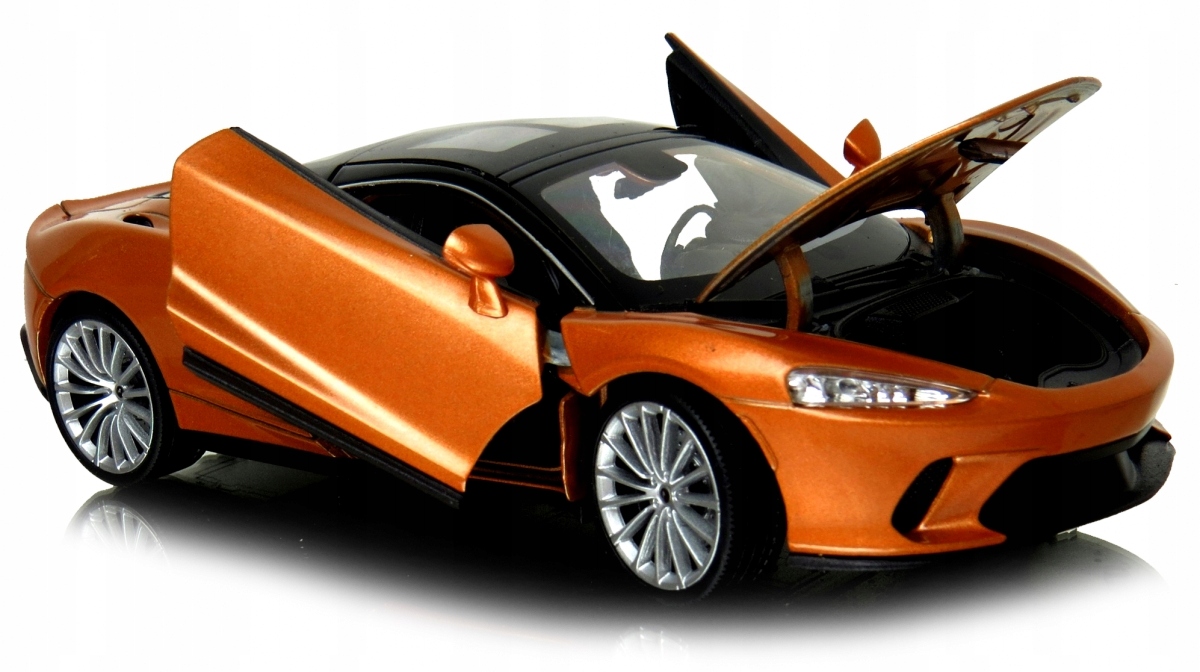 

McLaren Gt Gold Auto Metalowy Model Welly 1:24
